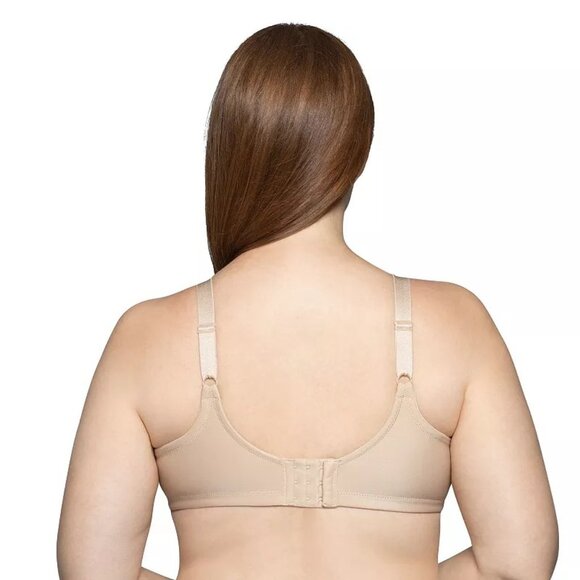 Vanity Fair Beauty Back Bra #71380 Size 42G Damask Neutral Beige No Underwire - Picture 2 of 7